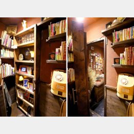 本棚の裏にトイレが（Ｃ）日刊ゲンダイ