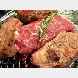 分厚い肉は六面体（Ｃ）日刊ゲンダイ