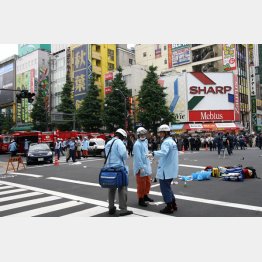 ２００８年６月には秋葉原で通り魔事件が（Ｃ）日刊ゲンダイ