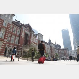 帰省時も利用できる（Ｃ）日刊ゲンダイ