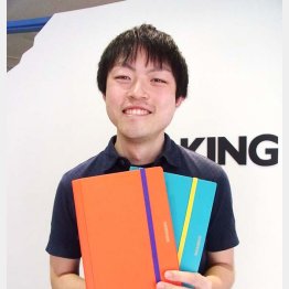 商品開発部ステーショナリー課の栗山朋之氏（Ｃ）日刊ゲンダイ