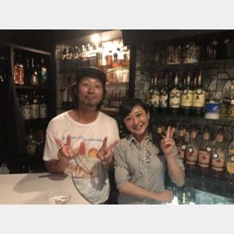 本日のナビゲーター石橋尊久とアイママ（提供写真）