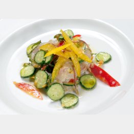 合う酒＝白ワイン（Ｃ）日刊ゲンダイ