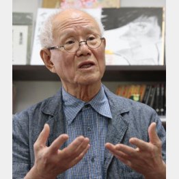 ちばてつや氏（Ｃ）日刊ゲンダイ