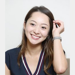 岩垂かれんさん（Ｃ）日刊ゲンダイ