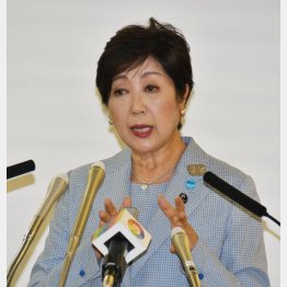 小池都知事（Ｃ）日刊ゲンダイ