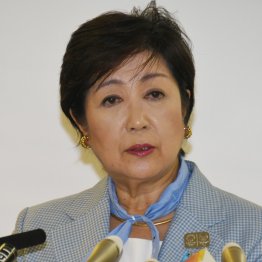 小池都知事（Ｃ）日刊ゲンダイ