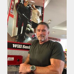 （アーノルド・シュワルツェネッガーのインスタグラムから）