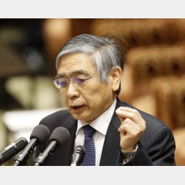 金融緩和も限界（日銀・黒田総裁）／（Ｃ）日刊ゲンダイ