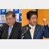 政策論争に持ち込みたい石破元幹事長と逃げる安倍首相（Ｃ）日刊ゲンダイ