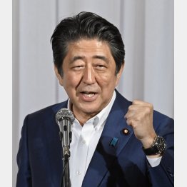 ２７日は福井で９条改憲を主張（Ｃ）共同通信社