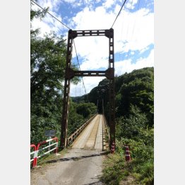 吊り橋もインスタ映え（Ｃ）日刊ゲンダイ
