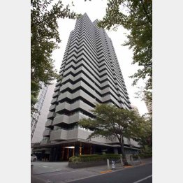 自宅は高級セレブマンション（Ｃ）日刊ゲンダイ