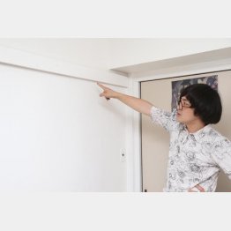 不自然なゆがみのある梁（Ｃ）日刊ゲンダイ