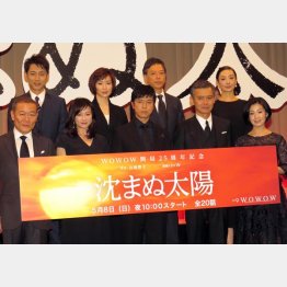 好評の「ドラマＷ」（開局２５周年記念で放送された「沈まぬ太陽」）（Ｃ）日刊ゲンダイ