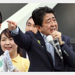 ２０１７年都議選演説で「こんな人たち」発言（Ｃ）日刊ゲンダイ