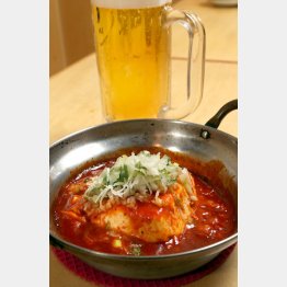 合う酒＝ビール（Ｃ）日刊ゲンダイ