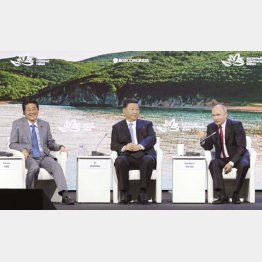 プーチン大統領からもコケに（Ｃ）共同通信社