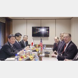 米国都合でＦＦＲは１日延期（代表撮影・共同）