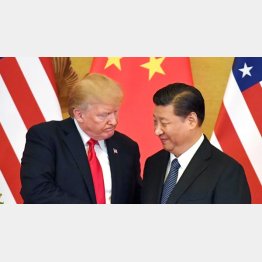 関税上乗せ合戦（Ｃ）共同通信社