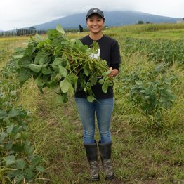 農業を始めて4年目の櫻庭さん。伊勢丹新宿店で会えるかも（Ｃ）日刊ゲンダイ