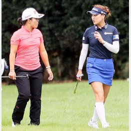 ユ・ソヨン（右）との一騎打ちだった（Ｃ）日刊ゲンダイ