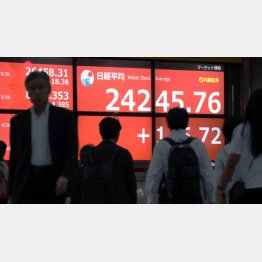 株価だけはグングン上昇（Ｃ）日刊ゲンダイ