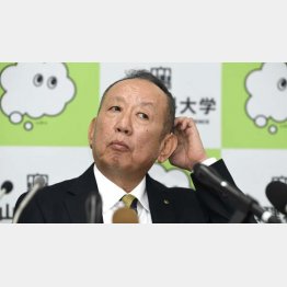 これでも教育者か（Ｃ）共同通信社