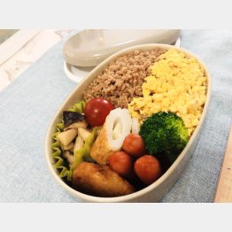 一人娘・世奈ちゃん作の鶏そぼろ（提供写真）