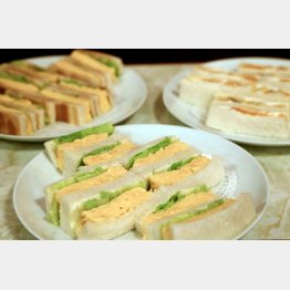 1番人気の玉子サンド（Ｃ）日刊ゲンダイ