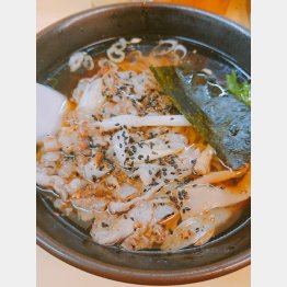 特製十八番ラーメン（Ｃ）日刊ゲンダイ