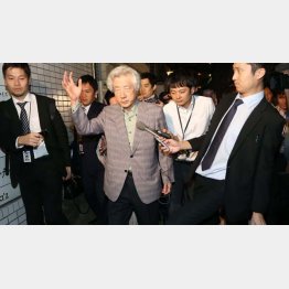 赤坂の料亭で会合を開いた小泉純一郎元首相（Ｃ）日刊ゲンダイ