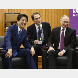 首脳会談22回中、プーチン来日は1度だけ（Ｃ）JMPA