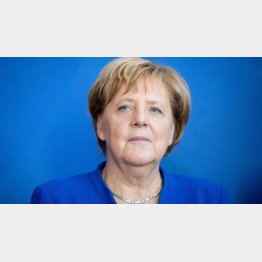 メルケル独首相（Ｃ）DPA／共同イメージズ