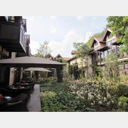 「ル・グラン軽井沢ホテル＆リゾート」（Ｃ）日刊ゲンダイ