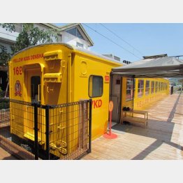 イエローキッズでんしゃ（Ｃ）日刊ゲンダイ