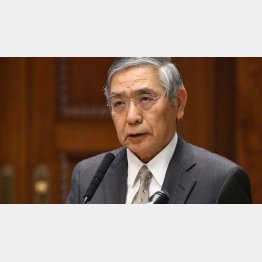 「管理相場」を演出（日銀の黒田総裁）／（Ｃ）日刊ゲンダイ