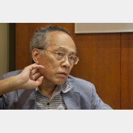 評論家の佐高信氏（Ｃ）日刊ゲンダイ