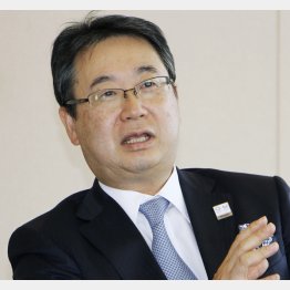 みずほ信託銀行の飯盛徹夫社長（Ｃ）共同通信社