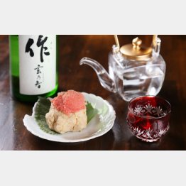 合う酒＝日本酒（Ｃ）日刊ゲンダイ
