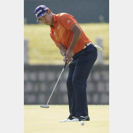 来週から日本ツアーに２戦連続出場する松山（Ｃ）共同通信社