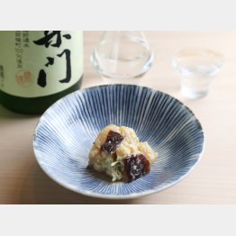 合う酒＝日本酒（Ｃ）日刊ゲンダイ