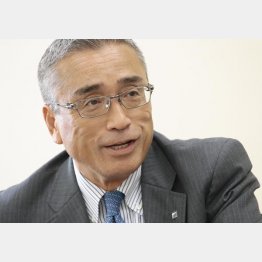 アサヒ飲料の岸上克彦社長（Ｃ）日刊ゲンダイ