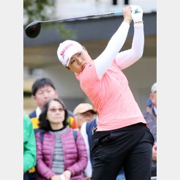 体も一回り大きくなった畑岡（Ｃ）日刊ゲンダイ