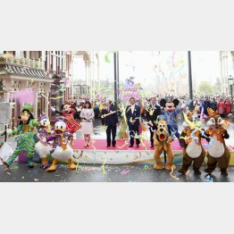 2018年4月に行われた３５周年イベント（Ｃ）共同通信社