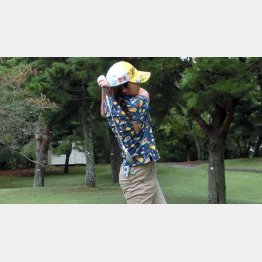 連続写真はこちらから（Ｃ）日刊ゲンダイ