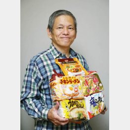 インスタントラーメン評論家の大山即席斎さん（Ｃ）日刊ゲンダイ