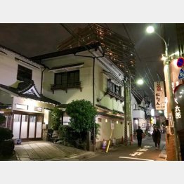 元料亭とおぼしき風情ある建物（Ｃ）日刊ゲンダイ