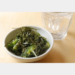 合う酒＝焼酎ロック（Ｃ）日刊ゲンダイ