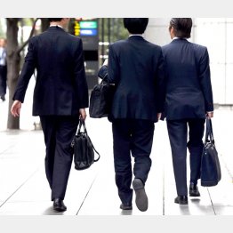 ネイビーが基本（写真はイメージ）／（Ｃ）日刊ゲンダイ